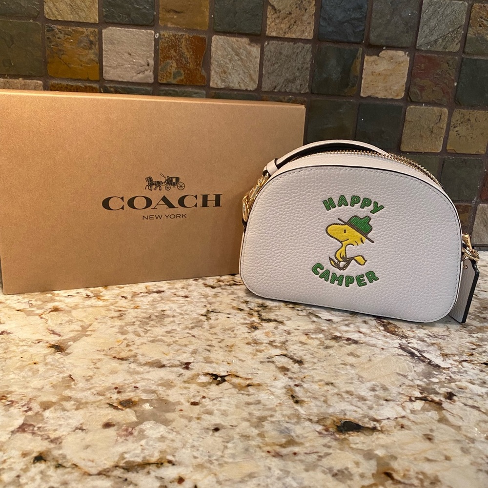 Coach peanuts happy camper mini crossbody